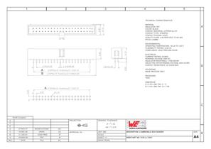 2.54mm Male Box Header WR-BHD - 1