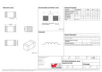 WE-MPSB EMI Multilayer Power Suppression Bead - 1