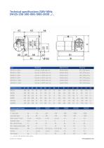 Electric worm gear winch 230V-50Hz - 2