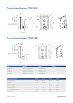 Spur gear box 1000 - 1501 kg - 2