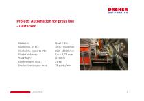 Press line automation - 3