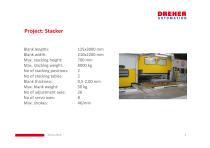 Stacker sheet metal parts - 3