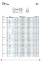 End suction pumps according to DIN 24255 Serie RN-RNI 60 Hz-38