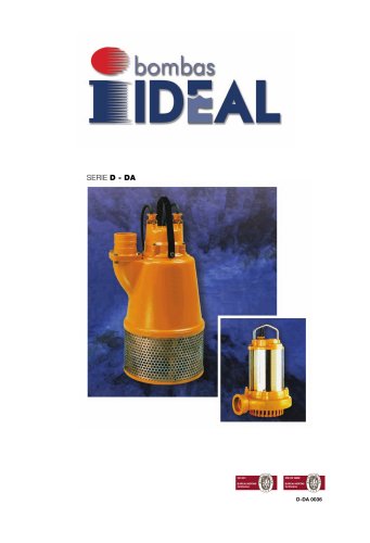 Pumps For Drainage Serie D-Serie DA 0036