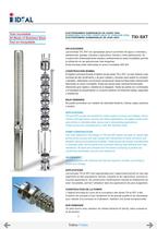 Submersible  pumps Serie S-4