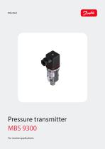 Pressure Transmitter Type MBS 9200-1