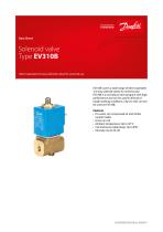 Solenoid valve Type EV310B Direct-operated 3/2-way solenoid valves for universal use