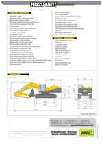 Crawer Excavator HD2045 - 8