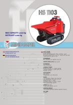 Tracked minidumper HS1103-1