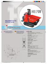 Tracked minidumper HS701-1