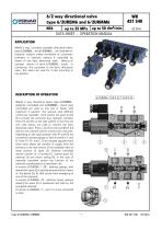 6/2 way directional valve type 6/2UREM6 and 6/2URMM6 type 6/2UREM, 6/2URMM - 1