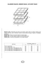 GLASSES RACKS, DISHES RACK, CUTLERY RACK-1