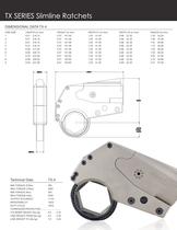 TX SERIES SLIMLINE RATCHETS-2