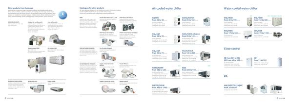 Air Cooled and Water Cooled Chiller Range - 2