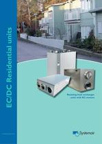 Rotating heat exchanger units with EC-motors - 1