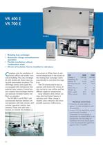 VX,VR – Heat recovery units - 10