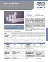 Electronics Polypro Membrane Capsules - 1