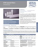 Electronics PTFE Membrane Capsules - 1