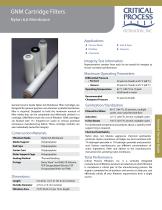 Service Nylon 6,6 Cartridge Filters - 1