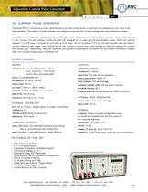 Model 507 Current Pulse Generator - 2