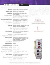 Model BH-1 Tail Pulse Generator - 2