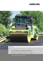 Articulated Tandem Rollers AV 70 X / 80 X4 / 110 X / 130 X-1