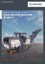 COLD MILLING MACHINE W 200 F i - 1