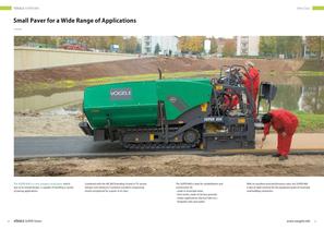 Tracked Paver SUPER 800 mini class - 3