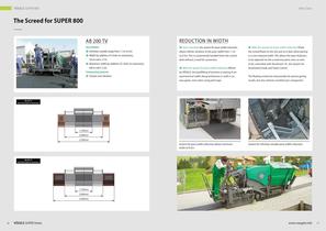 Tracked Paver SUPER 800 mini class - 9