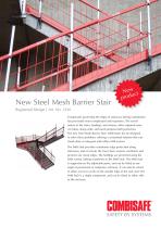 New Steel Mesh Barrier Stair