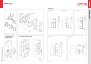 OMNIA System Flush and surface mounting modular system - 2