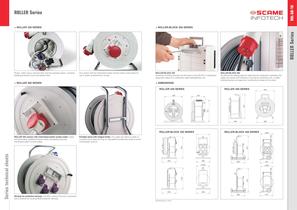 ROLLER Series  Cable reels for industrial, commercial and domestic applications - 2