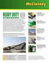 HEAVY DUTY CUSTOM HIGH CAPACITY STOCKPILING HEAVY DUTY HIGH CAPACITY STOCKPILING STACKERS - 1