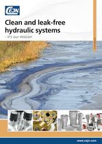 Clean and leak free hydraulic systems - 1