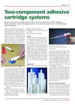 Two-component adhesive cartridge systems - 1