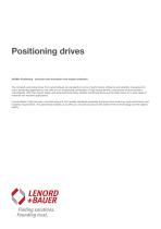 Positioning drives for linear units-2
