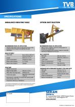 TVB UNBALANCE VIBRATING TABLES-2