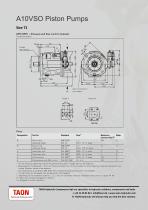 Variable piston pump-12