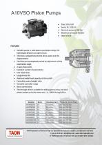 Variable piston pump-1