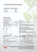 Variable piston pump-2