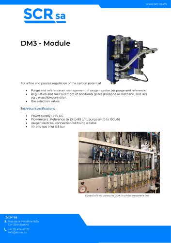 DM3, probe management and regulation module