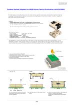 Custom Measurement Socket for B1506A-1
