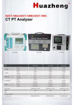 CT PT Analyzer for Current Transformer (CT) and Potential Transformer (PT) Testing (HZCT-100A / HZCT-100B / HZCT-100C)