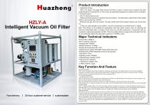 Double Stage High Vacuum Transformer Oil Filter HZLY-20A HZLY-50A HZLY-75A HZLY-100A HZLY-150A HZLY-200A HZLY-300A