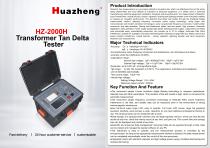 Huazheng HZ-2000H Transformer Capacitance And Tan Delta Tester