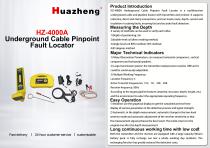Huazheng HZ-4000A Underground Cable Pinpoint Fault Locator High-Precision Cable Fault Detector-1