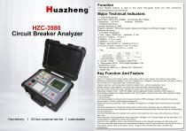 Huazheng HZC-3980 Portable Automatic Circuit Breaker Analyzer