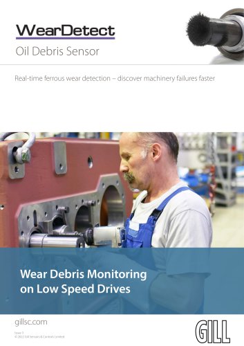 Wear Debris Monitoring on Low Speed Drives