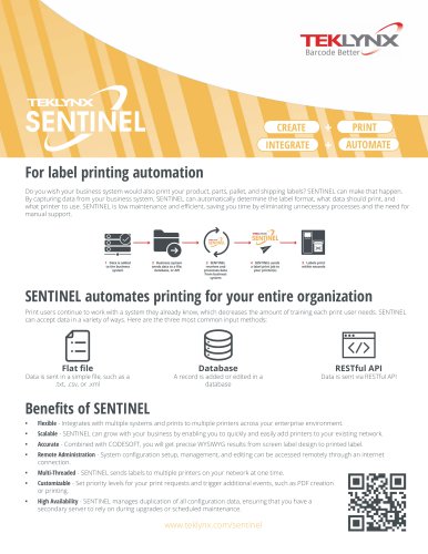 LABEL PRINTING AUTOMATION