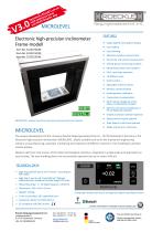Electronic high-precision inclinometer Frame-modell-1